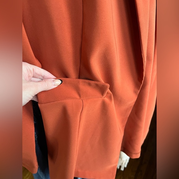 Chic Il Cicerone Burnt Orange Blazer - Picture 5 of 9
